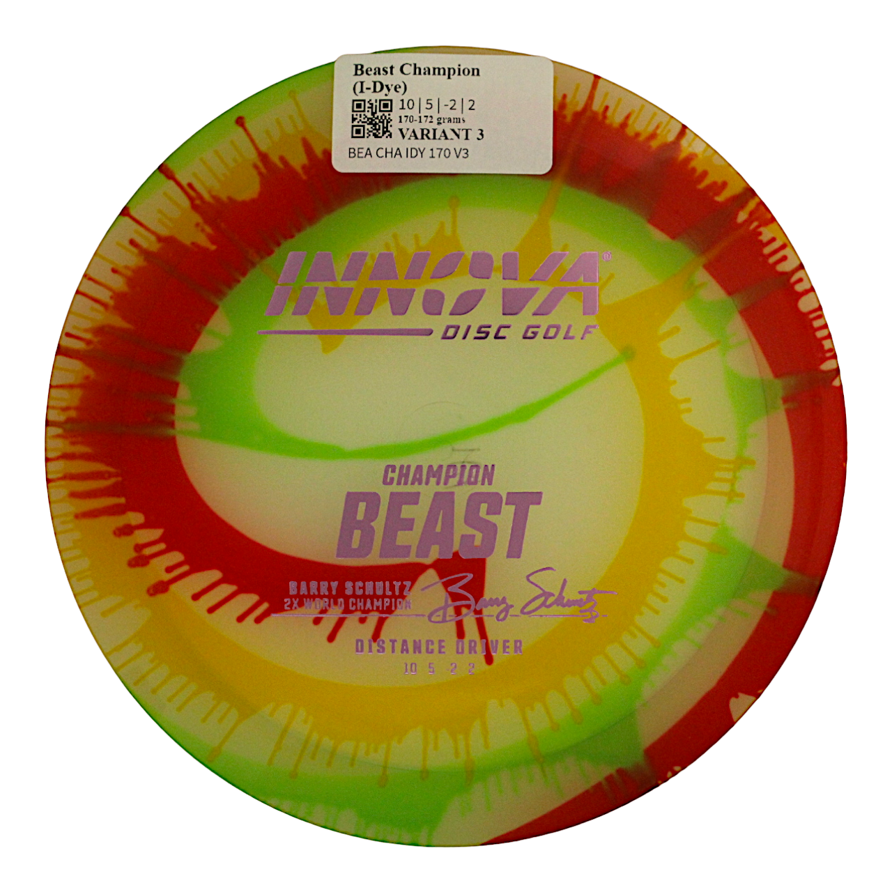 Innova Disc Golf Canada Champion I-
Dye Beast Distance Driver