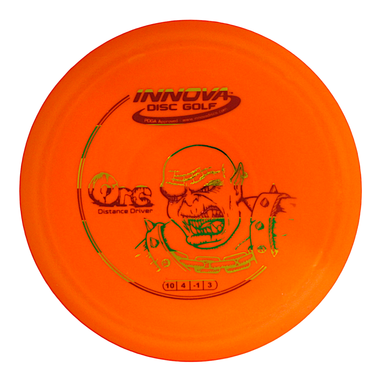 INNOVA DISC GOLF CANADA Orc Distance Driver Weather Hold Increased Stability Good Fade Controlled Shot Cold Comfort Softens Time