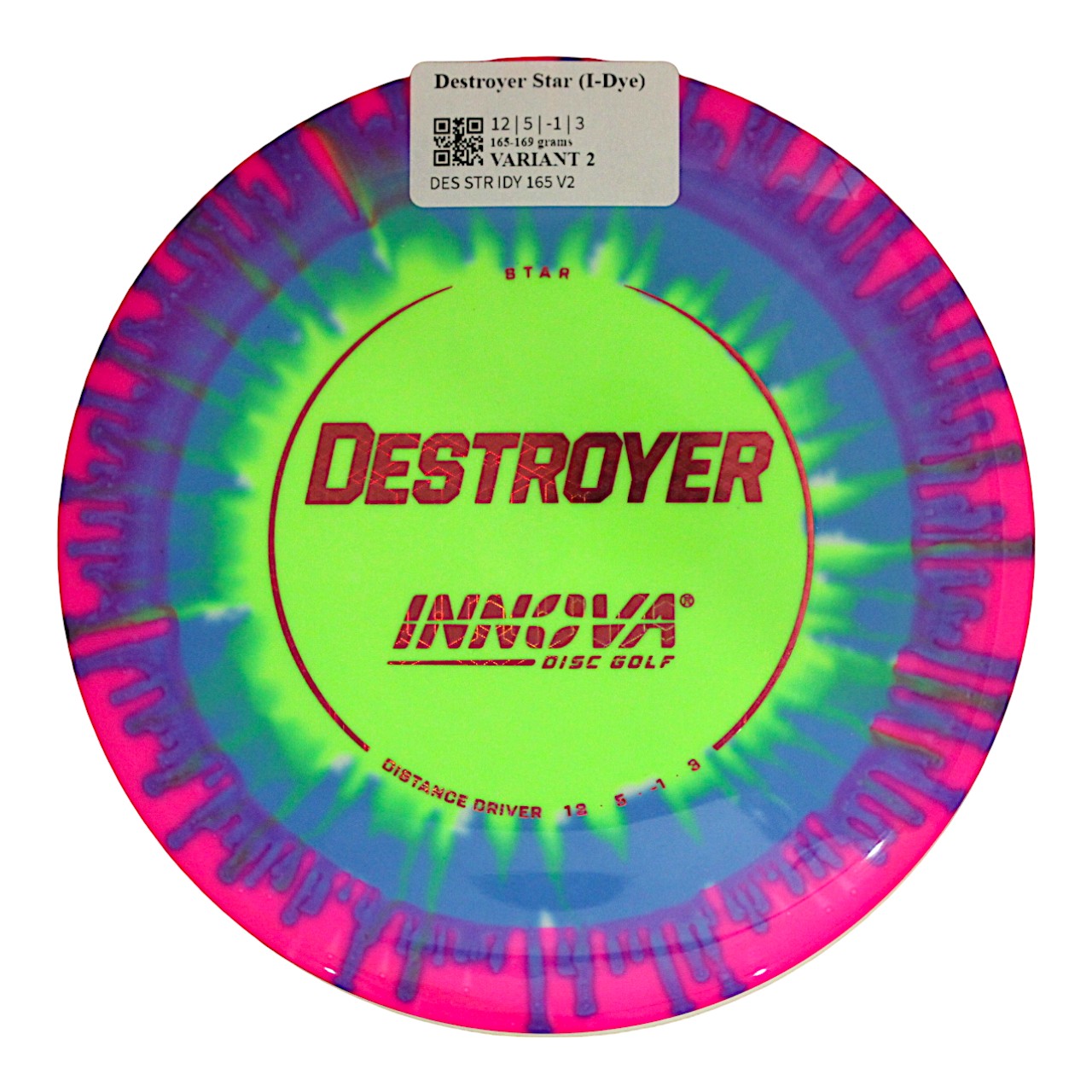 Innova Disc Golf Canada Star I-
Dye Destroyer Distance Driver