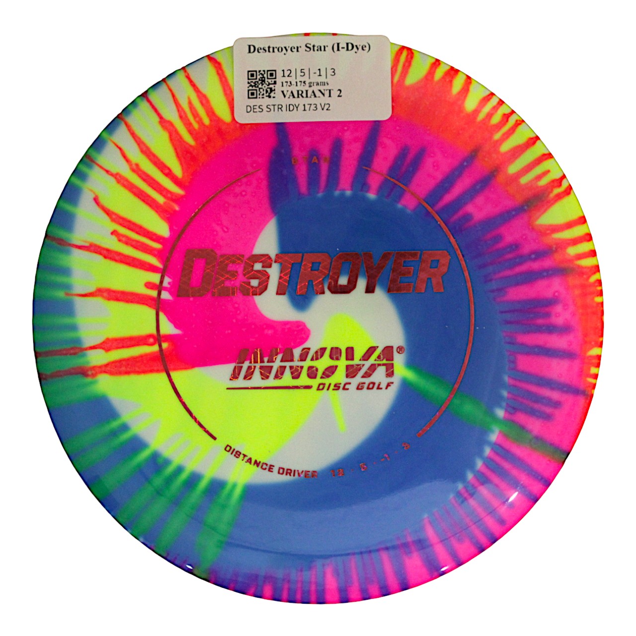 Innova Disc Golf Canada Star I-
Dye Destroyer Distance Driver