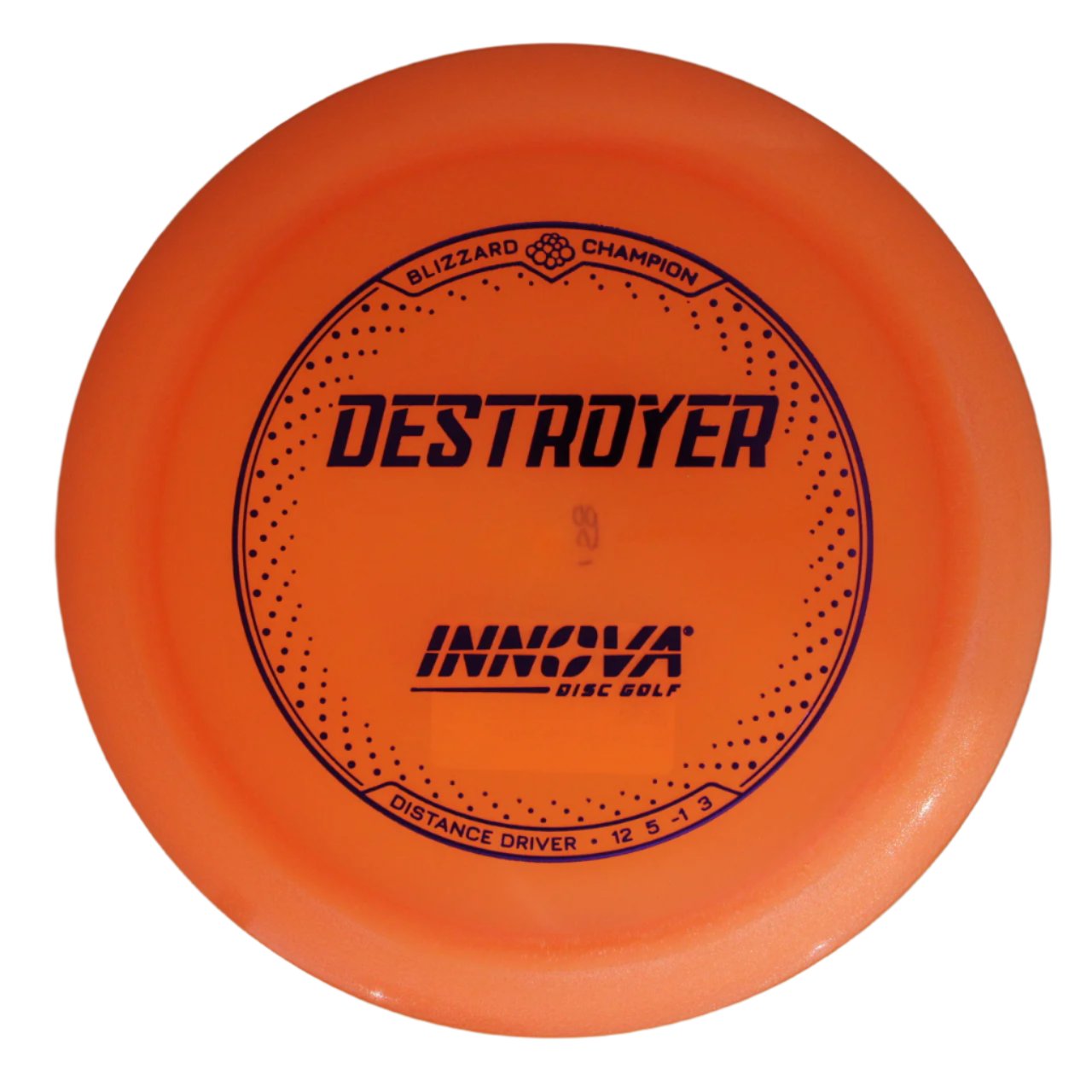 INNOVA DISC GOLF CANADA Destroyer
Distance Driver Slick Finish Versatile Colors Good Durability Overstable Impact Resistant Improved Glide Flexible in cooler conditions Great for distance and control Maintains stability over time Comfortable for grip lightweight