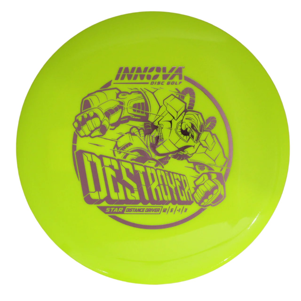 INNOVA DISC GOLF CANADA Star Destroyer
Distance Driver Slick Finish Versatile Colors Great Durability and grip Overstable Impact Resistant Improved Glide Flexible in cooler conditions Great for distance and control Maintains stability over time Comfortable for grip lightweight