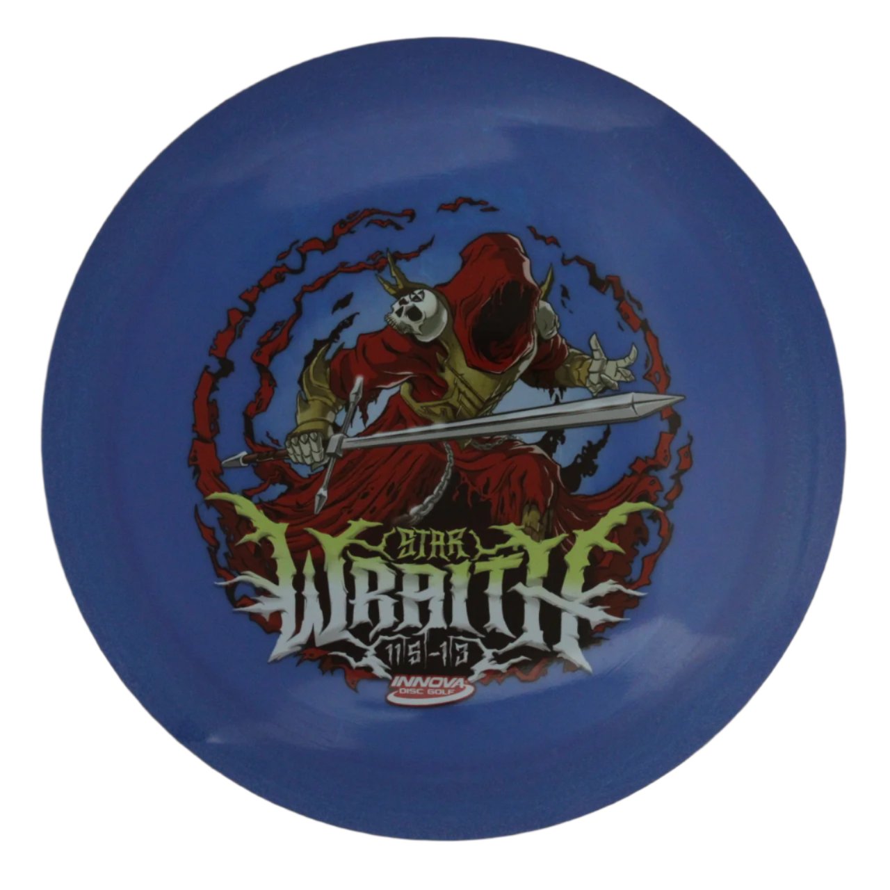 Innova Disc Golf Star Wraith Distance Driver Overstable Cold weather Reliable Experienced Players Headwind Use star plastic all Weather Consistent high glide forehand friendly good grip premium feel