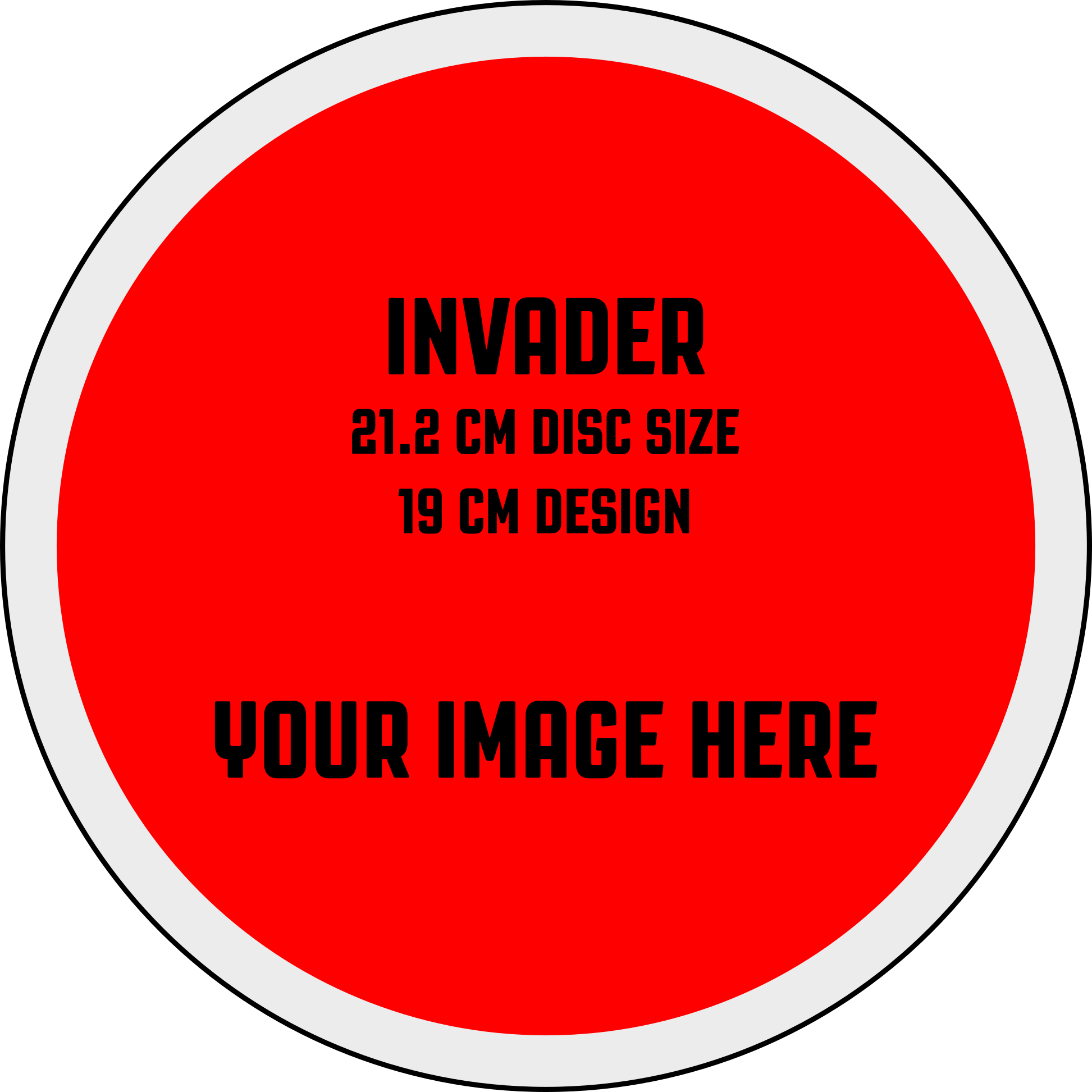 Custom INNColour Printed Disc (Star/Classic Glow Champion)