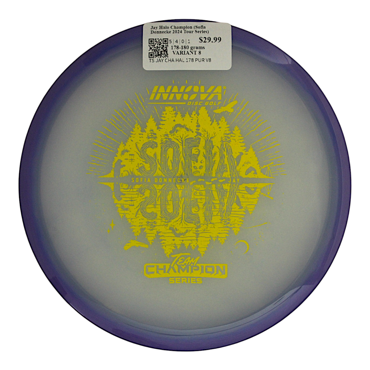 Innova Disc Golf Canada Jay Champion Halo Sofia Donnecke 2024 Tour Series