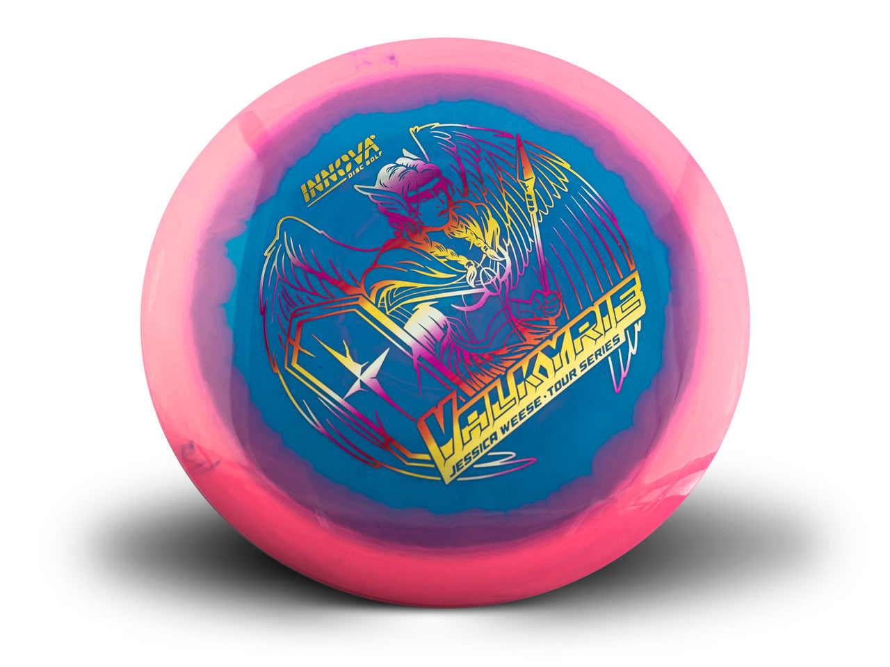 Valkyrie Halo Star (Jessica Weese 2024 Tour Series) Grippy feel Good durability Flexible in cooler conditions Great for distance and control Maintains stability over time Comfortable for grip