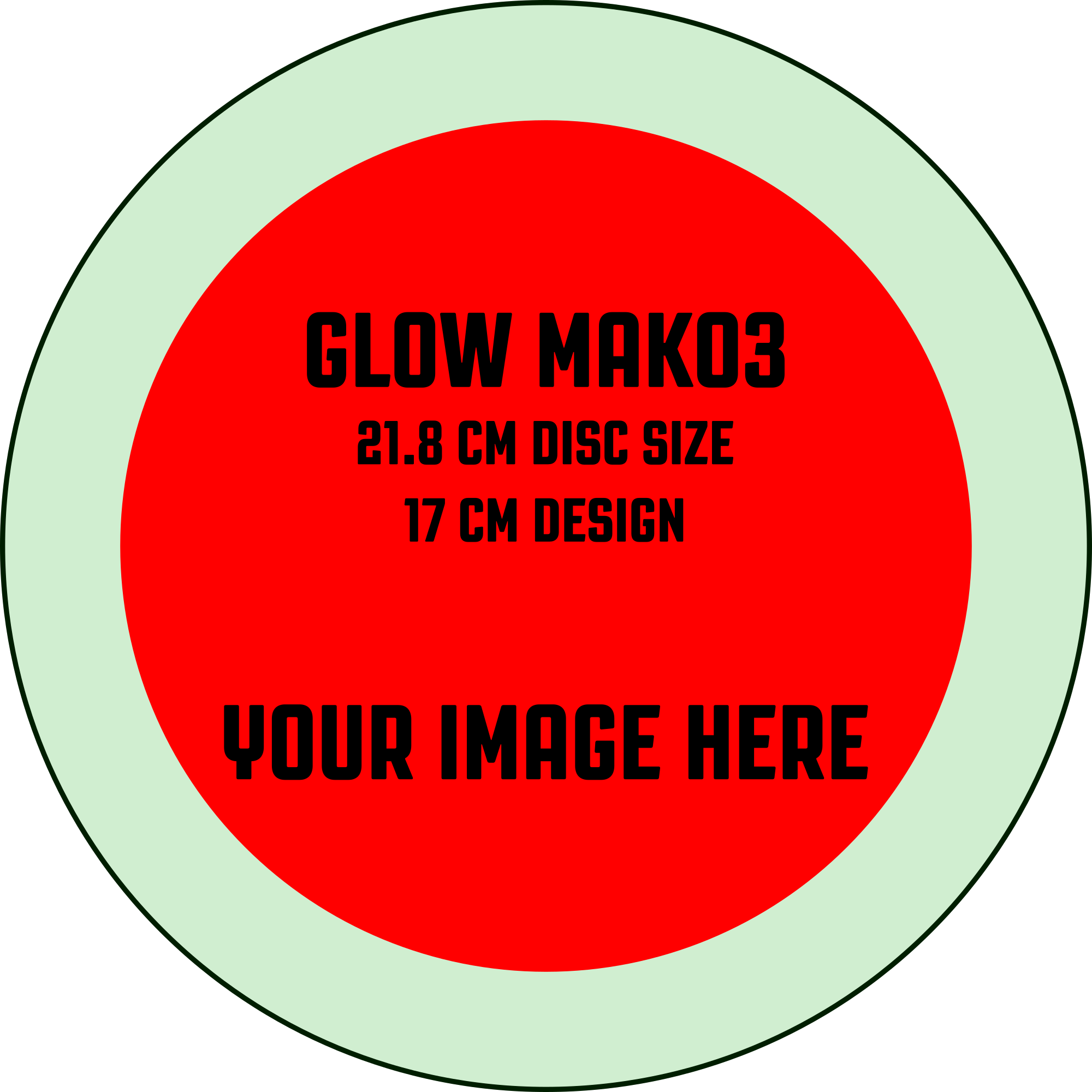 Custom INNColour Printed Disc (Proto Glow Champion)
