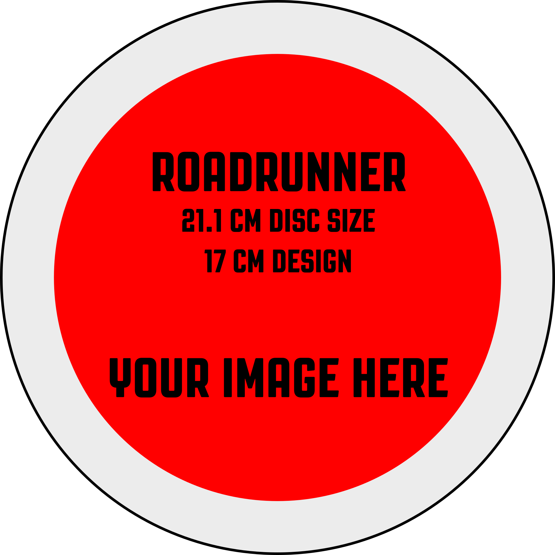 Custom INNColour Printed Disc (Star/Classic Glow Champion)