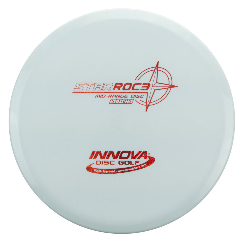 NNOVA DISC GOLF CANADA star Roc3
Midrange Firm grip great durability Stable flight path Resistant to scratches Ideal for advanced players overstable moderate glide
forehand shots