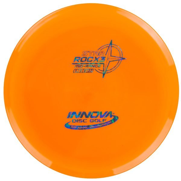 NNOVA DISC GOLF CANADA star RocX3
Midrange Firm grip great durability Stable flight path Resistant to scratches Ideal for advanced players overstable moderate glide
forehand shots no turn