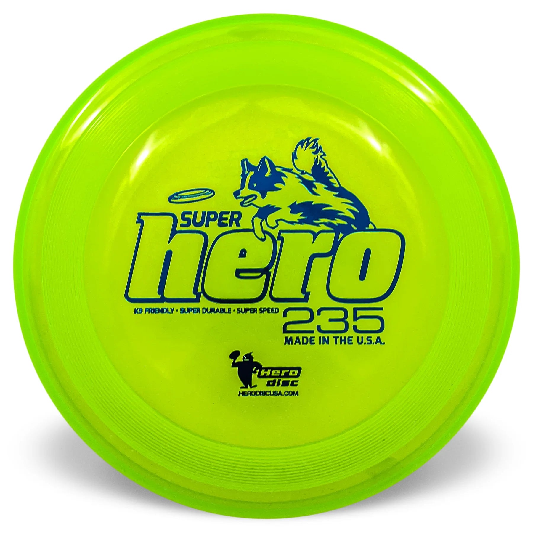 SuperHero 235 Dog Disc