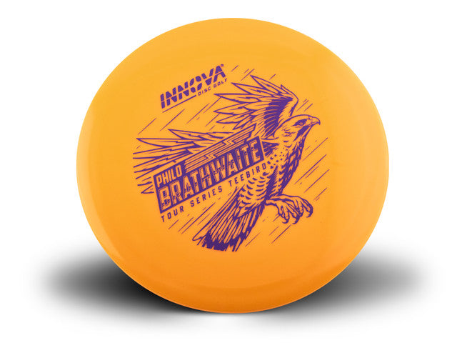 Teebird Proto Glow Star (Philo Brathwaite 2024 Tour Series) Teebird Glow Fairway Driver Glows in the dark Charges in sunlight Good grip for night rounds Maintains durability of premium plastics Provides visibility at night Can be used in various conditions