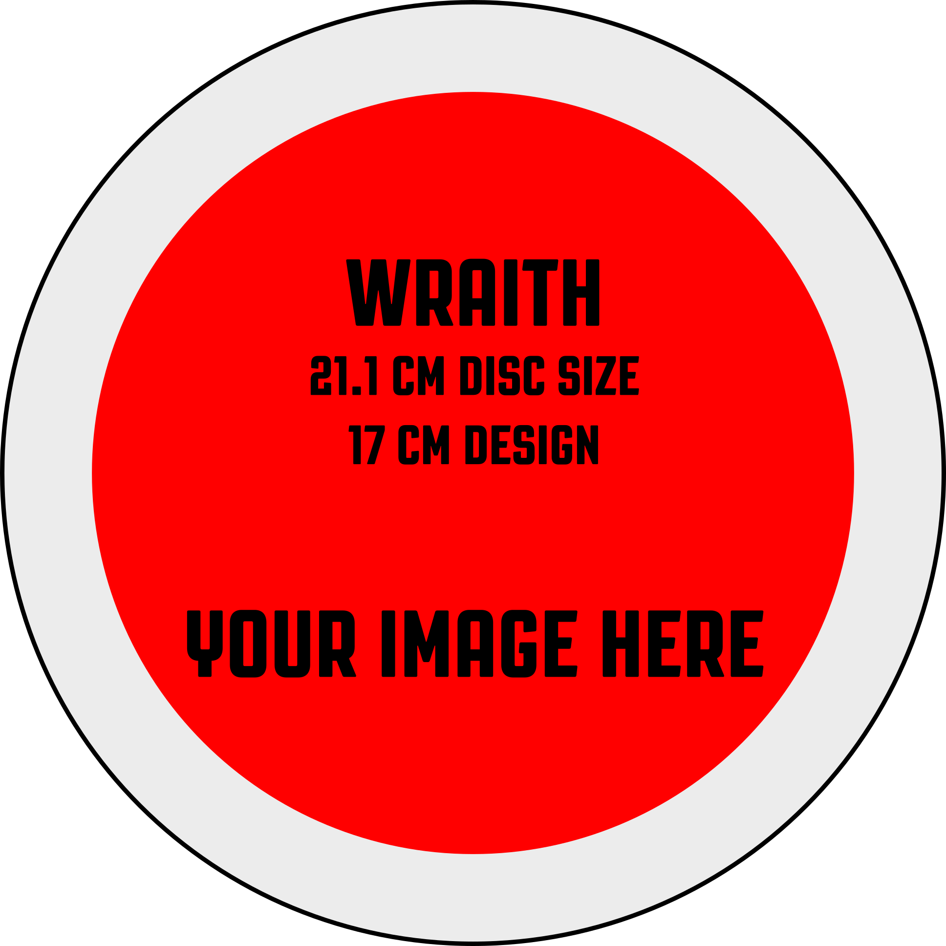 Custom INNColour Printed Disc (Star/Classic Glow Champion)