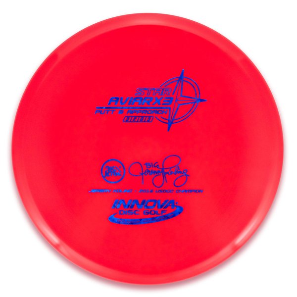 Innova Disc Golf Canada Star AviarX3 Putt & Approach Disc Innova Disc Golf Canada Star Aviar X3 Soft grip Moderate durability stable finish Best for putters and approaches Good for intermediate players Excellent for touch shots Retains grip even when wet