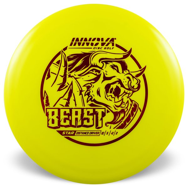 Innova Disc Golf Canada Star Beast Distance Driver INNOVA CANADA DISC GOLF BEAST BC STAR ONTARIO BEGINNER FRIENDLY DISTANCE EASY Innova Disc Golf Canada Grippy Beast Distance Driver Beast Distance Driver Distance Driver Superior grip Great durability Consistent flight path Suitable for all skill levels Good for distance and control Versatile for different shots