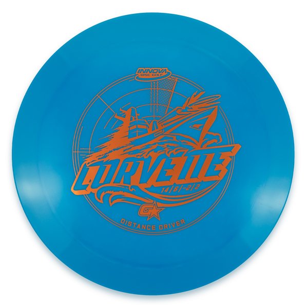 INNOVA DISC GOLF CANADA
Corvette Distance Driver Firm grip good durability excellent grip Stable flight path Great for distance and control Resistant to scratches Ideal for advanced players Straight flight