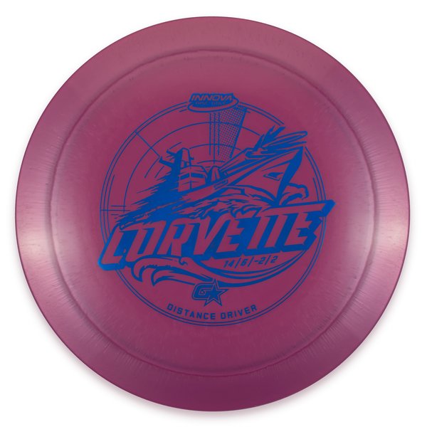 INNOVA DISC GOLF CANADA
Corvette Distance Driver Firm grip good durability excellent grip Stable flight path Great for distance and control Resistant to scratches Ideal for advanced players Straight flight