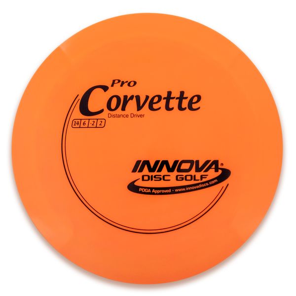 INNOVA DISC GOLF CANADA
Corvette Distance Driver Firm grip High durability Stable flight path Great for distance and control Resistant to scratches Ideal for advanced players Straight flight
