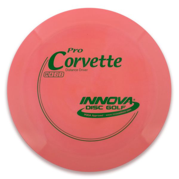 INNOVA DISC GOLF CANADA
Corvette Distance Driver Firm grip High durability Stable flight path Great for distance and control Resistant to scratches Ideal for advanced players Straight flight