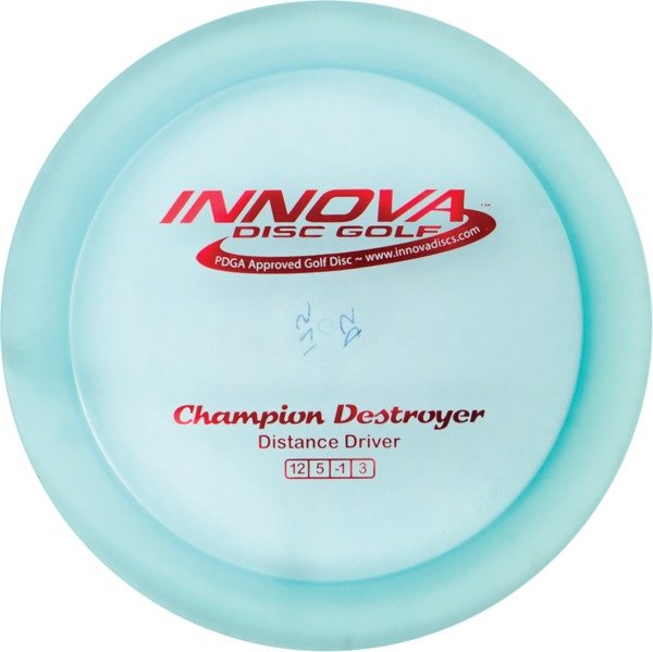 INNOVA DISC GOLF CANADA Destroyer
Distance Driver Slick Finish Versatile Colors Great Durability Overstable Impact Resistant Improved Glide Flexible in cooler conditions Great for distance and control Maintains stability over time Comfortable for grip