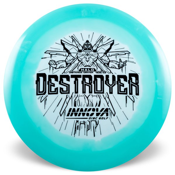 INNOVA DISC GOLF CANADA Destroyer
Distance Driver Slick Finish Versatile Colors Great Durability and grip Overstable Impact Resistant Improved Glide Flexible in cooler conditions Great for distance and control Maintains stability over time Comfortable for grip lightweight