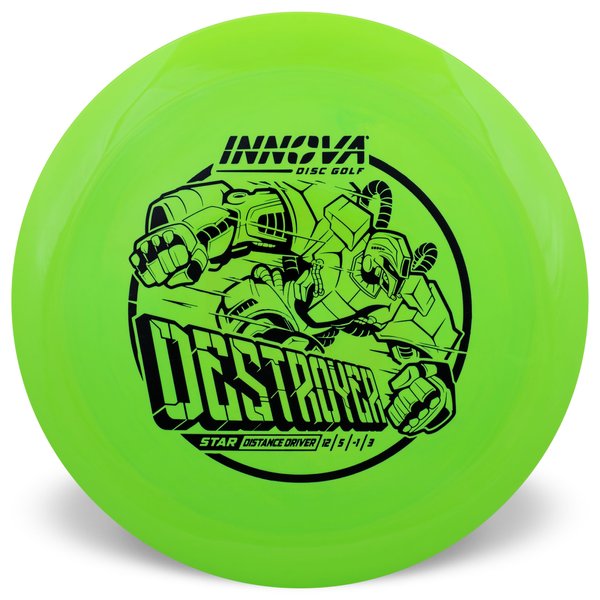 INNOVA DISC GOLF CANADA Star Destroyer
Distance Driver Slick Finish Versatile Colors Great Durability and grip Overstable Impact Resistant Improved Glide Flexible in cooler conditions Great for distance and control Maintains stability over time Comfortable for grip lightweight