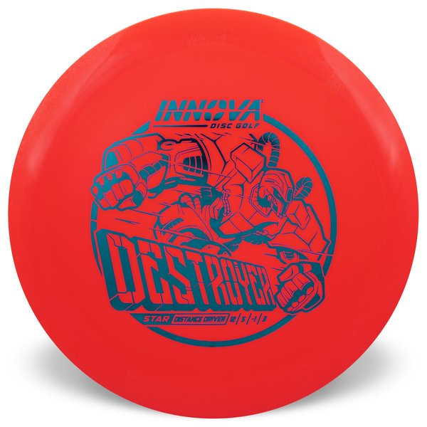 INNOVA DISC GOLF CANADA Star Destroyer
Distance Driver Slick Finish Versatile Colors Great Durability and grip Overstable Impact Resistant Improved Glide Flexible in cooler conditions Great for distance and control Maintains stability over time Comfortable for grip lightweight
