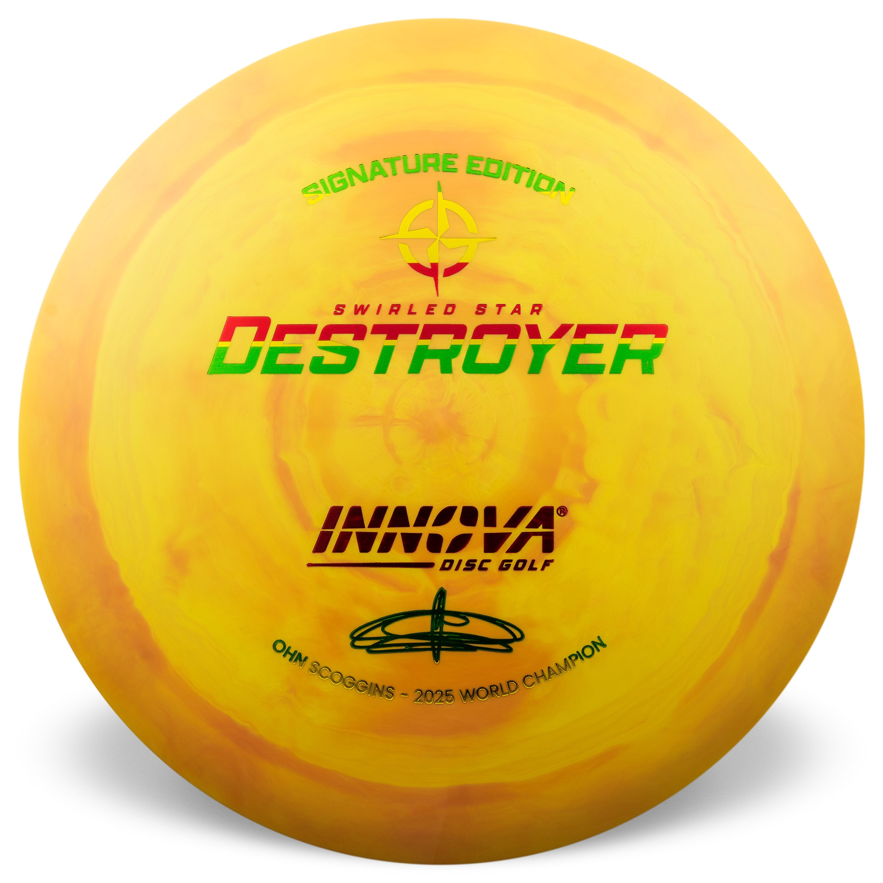 Destroyer Swirled Star (Ohn Scoggins 2025 World Champion Signature Edition)
