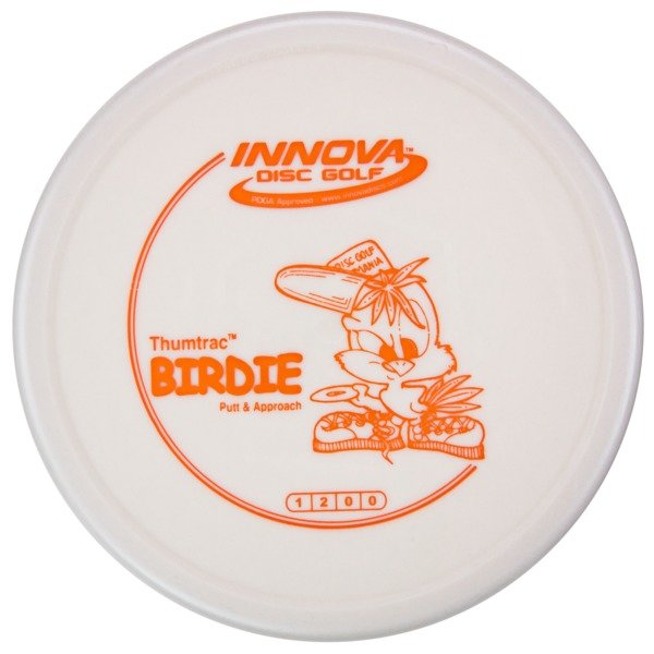 birdie INNOVA DISC GOLF CANADA
PUTT AND APPROACH
BC ONTARIO
BASE
SPIN PUTTS
ONE DISC ROUNDS
Grippy feel Flexible in cooler conditions Thumbtrac