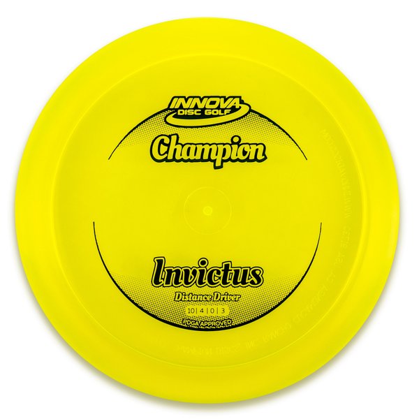 INNOVA DISC GOLF CANADA Invictus Champion Distance Driver High Hold Durable Fade High Flexibility Grip Enhanced Weather Resistant Consistent Fade