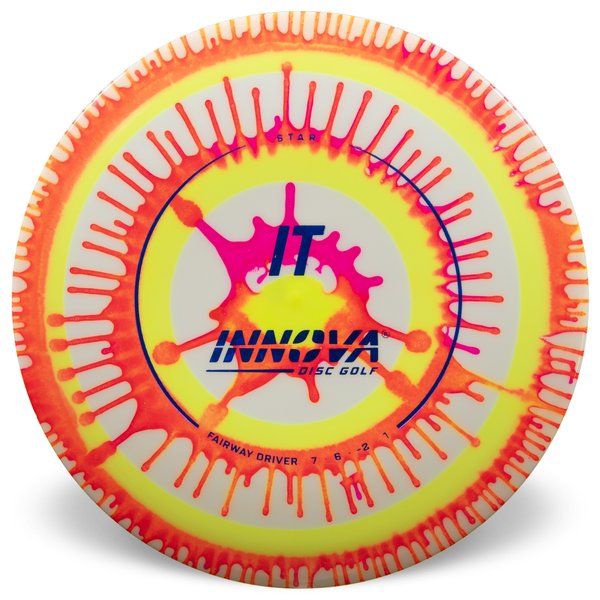 Innova Disc Golf Canada Star I-Dye IT Fairway Driver INNOVA DISC GOLF CANADA Fairway Driver IT Casual Use Beginner Focused Flippy Choice Softer Variant
Flexible Good for Windy Conditions Good Glide Weather Resistant Increased Control