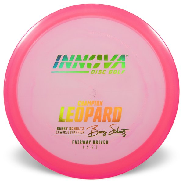 Innova Disc Golf Canada Champion Leopard Fairway Driver Good Glide Increased Control Versatile good Speed Improved Glide Comfortable Grip Signature Edition High Hold High Flexibility Durable Flex