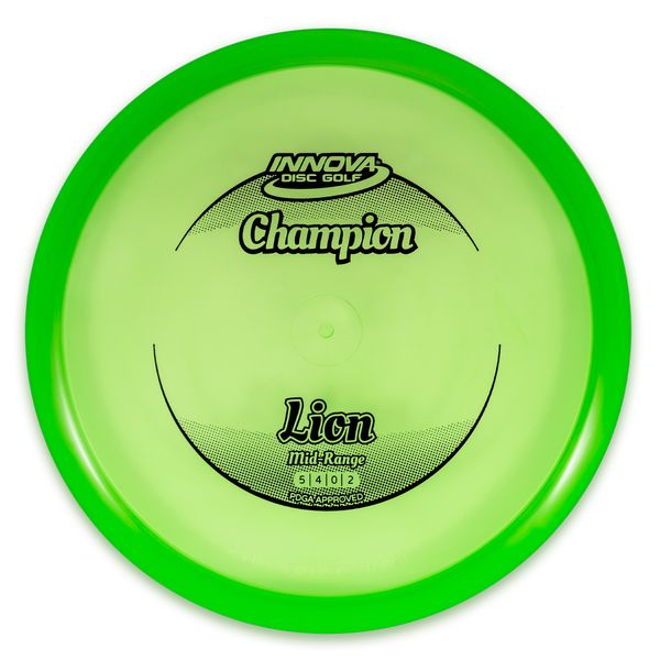 INNOVA DISC GOLF CANADA
Lion Midrange Wind Resistant Moderate Durability Reduced Power Fade Stability Versatile Mold Consistent Control
