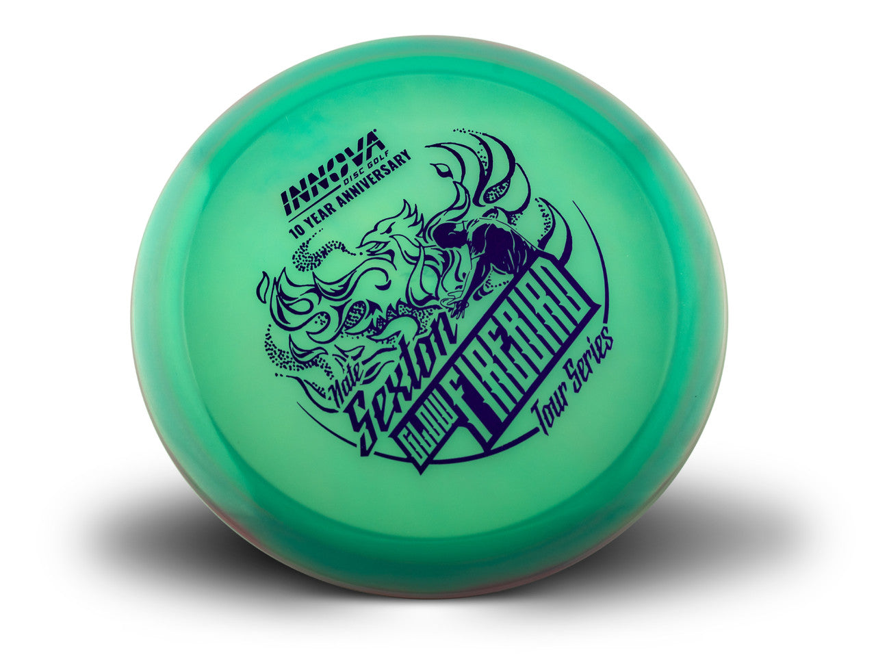 Innova Disc Golf Canada Nate Sexton 10 Year Anniversary Edition Proto Glow Champion Firebird
Great Durability Power Player Headwind Use Cold Hardened Vibrant Colors Durable Option Textured Surface
Cold Grip Power Driver Fade finish
Forehand shots