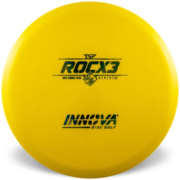 NNOVA DISC GOLF CANADA XT RocX3
Midrange Firm grip good durability Stable flight path Ideal for advanced players overstable moderate glide
forehand shots no turn