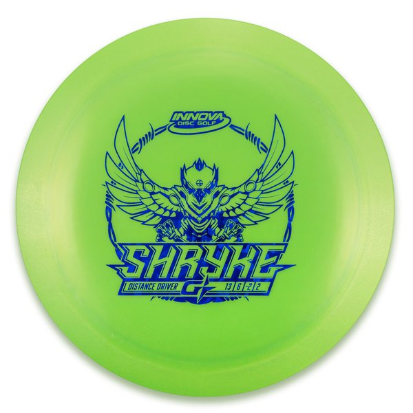 Innova Disc Golf Canada Shryke Distance Driver Superior grip soft Good durability Consistent understable flight path Suitable for all skill levels Good for distance and control Versatile for different shots good glide