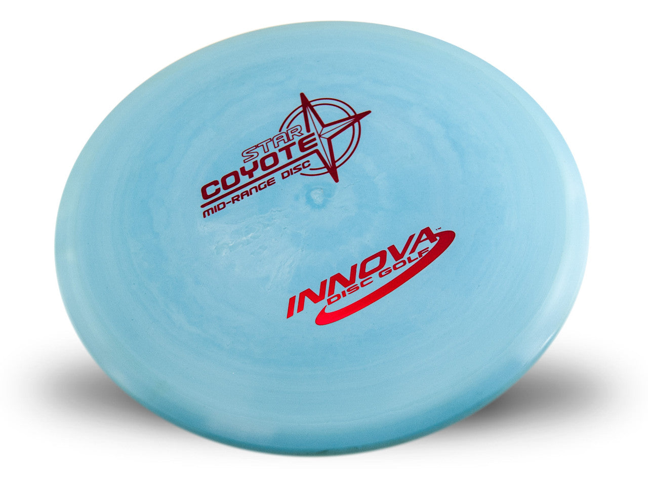 Innova Disc Golf Canada Star Coyote Midrange Grippy feel Good durability Flexible in cooler conditions Great for distance and control Maintains stability over time Comfortable for grip