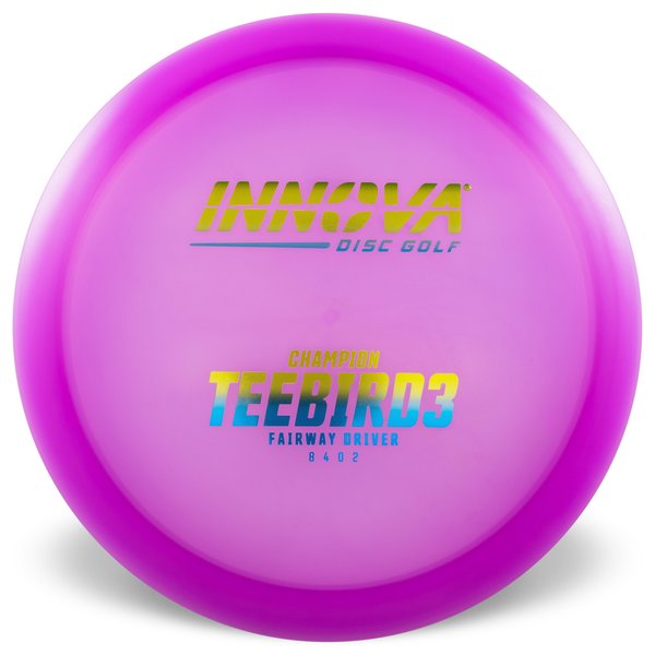 Innova Disc Golf Canada Champion Teebird3 INNOVA DISC GOLF CANADA Teebird3 Fairway Driver Flexible Premium feel Weather Resistant High Speed Good Glide Good for Windy Conditions No turn flexible grip Great durability