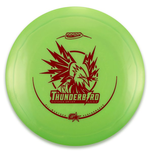 innova Disc Golf Canada Champion Thunderbird Impact Resistant good soft Grip Reliable Control Fade Hold overstable No turn good glide