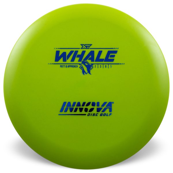 Innova Disc Golf Canada Limited Production XT Whale Putter Opaque Premium Reliable Fade Comfortable Feel Beginner Friendly Moderate Flexibility Durable strong grip