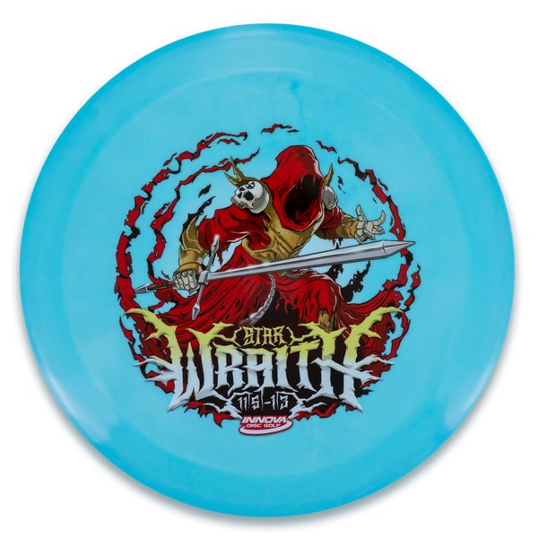Innova Disc Golf Star Wraith Distance Driver Overstable Cold weather Reliable Experienced Players Headwind Use star plastic all Weather Consistent high glide forehand friendly good grip premium feel