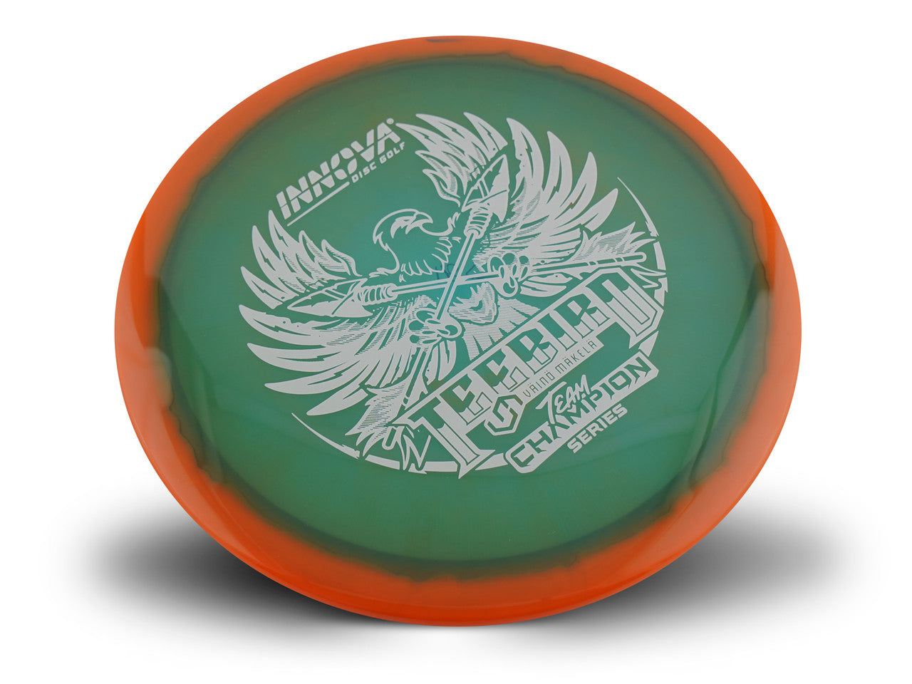 Innova Disc Golf Halo Champion Teebird Vaino Makela 2024 Tour Series Good grip for night rounds	Maintains durability of premium plastics	Provides stability	Can be used in various conditions