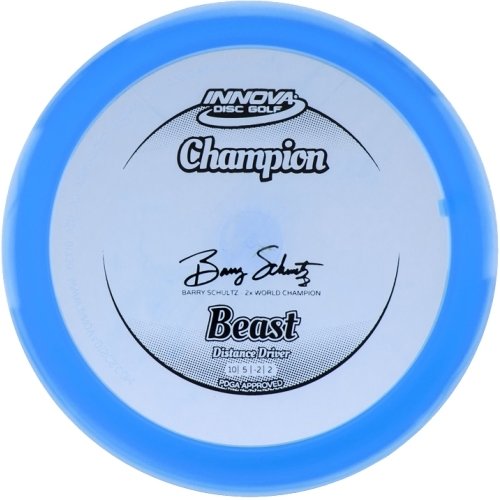 Innova Disc Golf Canada Champion Beast Distance Driver Distance Driver	Superior grip	Good durability	Consistent flight path	Suitable for all skill levels	Good for distance and control	Versatile for different shots
