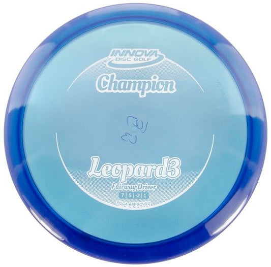 Innova Disc Golf Canada Champion Leopard3  Fairway Driver	Excellent grip	Lightweight options available	Great durability	Good for beginners	good pricing	Great for learning techniques Glow smooth finish good glide good grip
