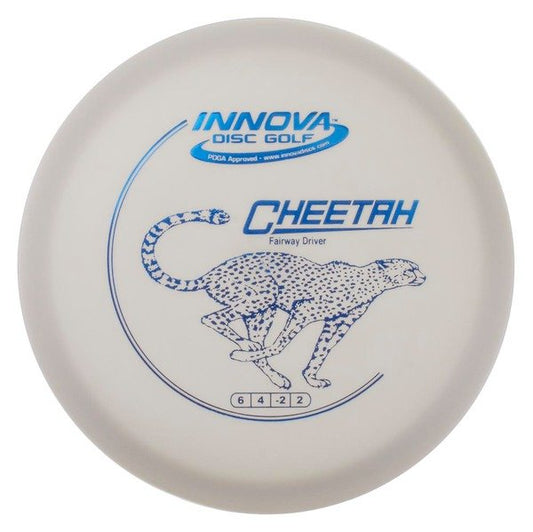 INNOVA DISC GOLF CANADA	Cheetah	Fairway Driver	Superior grip	moderate durability	Consistent flight path	Suitable for fairway shots Good for distance and control	Versatile for different shots
STRAIGHT EASY TO USE BEGINNER FRIENDLY