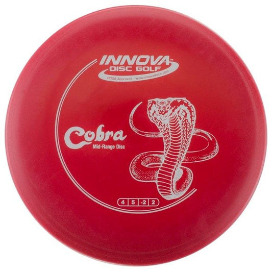 INNOVA DISC GOLF CANADA	Cobra	Midrange
Excellent grip	Lightweight options available		Good for beginners		Great for learning techniques
Grippy feel	Flexible in cooler conditions	Great for distance and control	Maintains stability over time	Comfortable for grip
