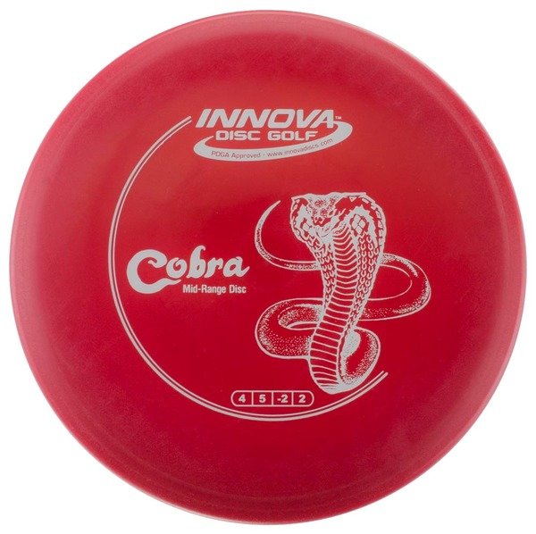 INNOVA DISC GOLF CANADA	Cobra	Midrange
Excellent grip	Lightweight options available		Good for beginners		Great for learning techniques
Grippy feel	Flexible in cooler conditions	Great for distance and control	Maintains stability over time	Comfortable for grip
