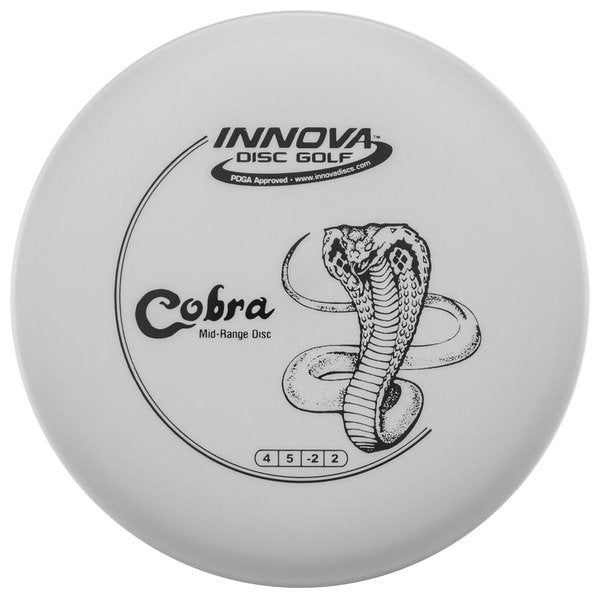 INNOVA DISC GOLF CANADA	Cobra	Midrange
Excellent grip	Lightweight options available		Good for beginners		Great for learning techniques
Grippy feel	Flexible in cooler conditions	Great for distance and control	Maintains stability over time	Comfortable for grip

