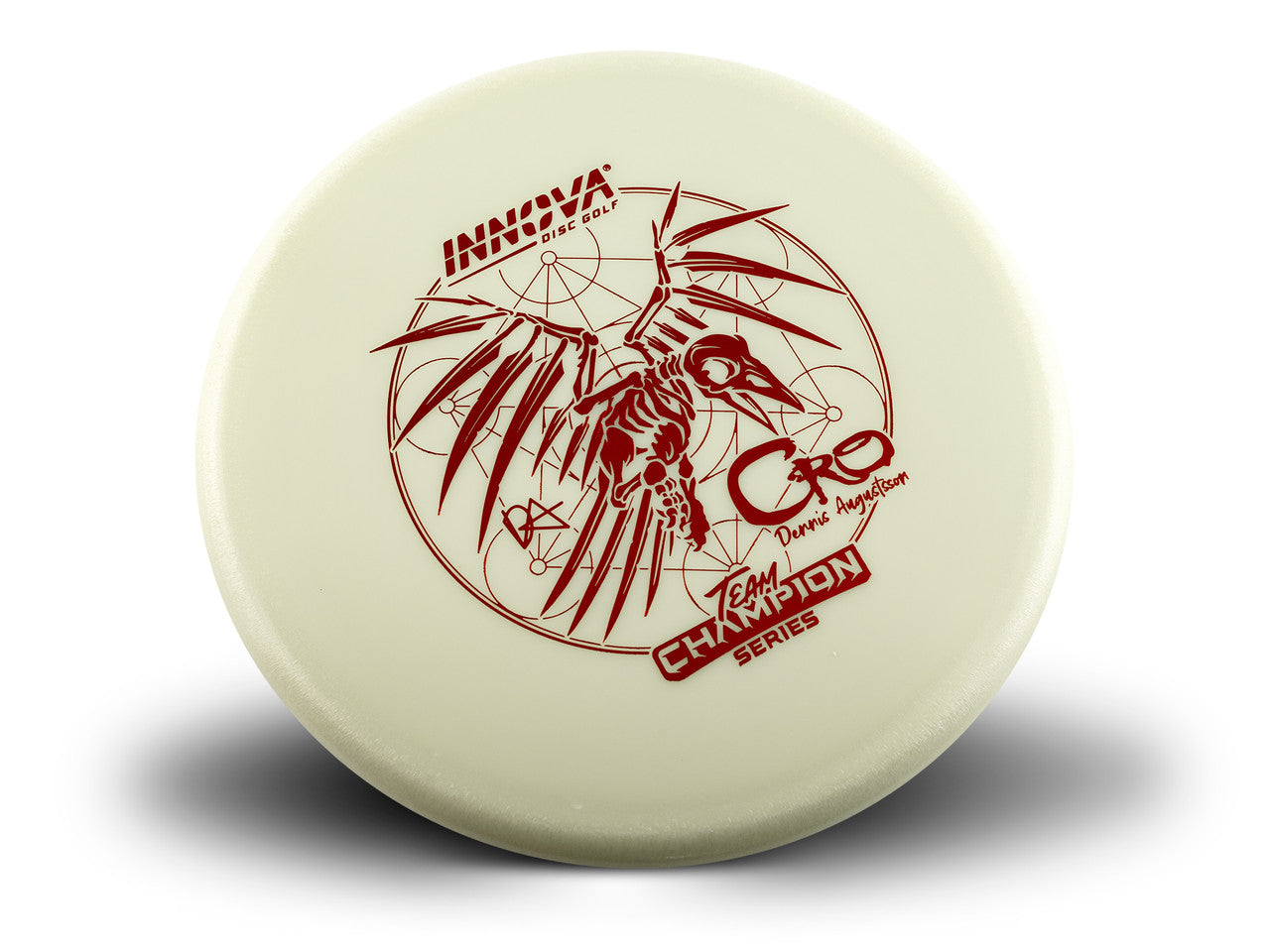 Cro Proto Glow Star (Dennis Augustsson 2024 Tour Series) Consistent flights, Placement , and Spike Hyzers Impact Resistant	Durable Fade	Slick Finish	High Flexibility	Weather Resistant	Fade Hold
