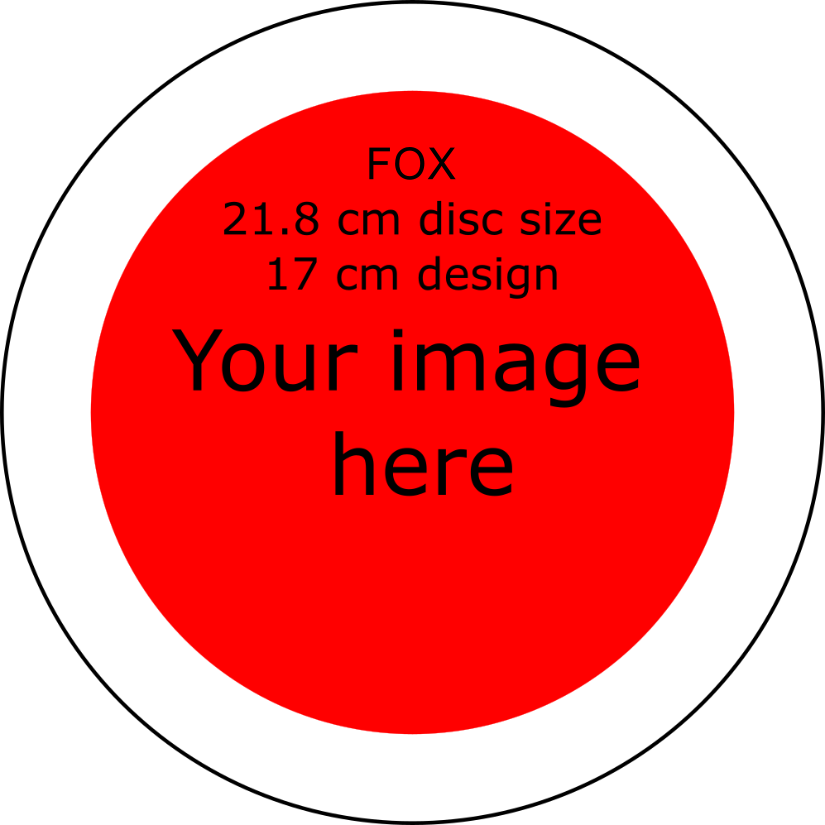 Custom INNColour Printed Disc (Star/Classic Glow)